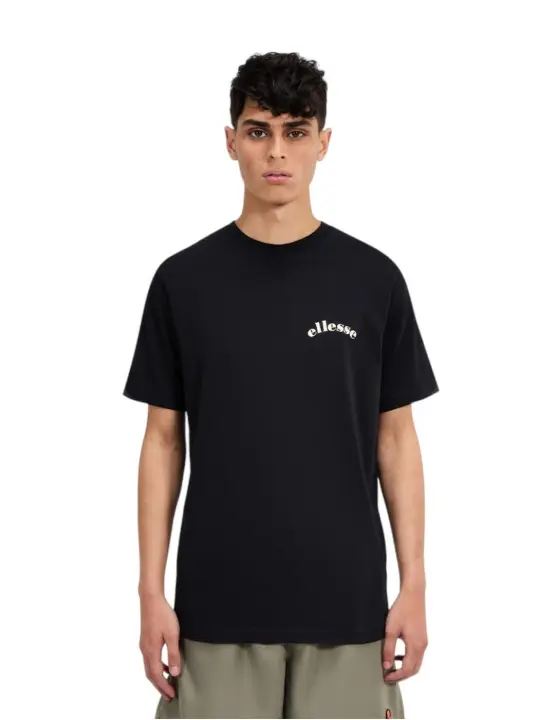 Camiseta Ellesse Courtside Club Hombre Negra - 1