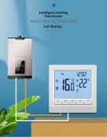 Controlador De Temperatura Programable Termostato Digital Con Pantalla LCD Táctil Para Calefacción De Suelo Y Boilers De Gas - details 0