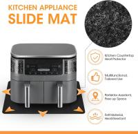 Foreign resistant to Calor para freidora de Aire, 2 piezas de Cocina protector de Calor con función de deslizamiento de eléctricos para freidora de Aire, Cafetera, microonda - details 0