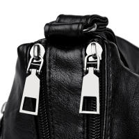 Bolso De Hombro Para Mujer 2023 Nueva Moda En Cuero PU Color Sólido Gran Capacidad Bolso Cruzado Multi-Nivel Estilo Clásico - details 29