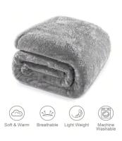BLOOM STORE-Manta Mullida, Manta de Sofá, Manta de cama, Mantas para Cama, Muy Suave y Acogedora - details 1