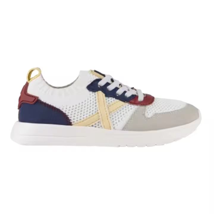 Shoes Deportivas Unisex marca Munich modelo Mini Net 07  para unisex en color blanco - 1