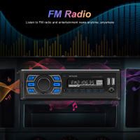 Podofo Radio De Coche In-Dash 1DIN MP3 Con DAB Y Soporte Bluetooth Reproductor De Música Estéreo 12V Carga Type-C - details 7