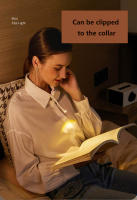 Luz De Libro Mini Portátil Con Clip Luz Nocturna USB Recargable LED Deslizable 360° Protección Ocular Para Dormitorio Y Camping - details 11