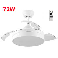 Ventilador de Techo LED 132cm 53W con Mando a Distancia, Motor DC Silencioso, Luz Regulable CCT, Temporizador, Verano/Invierno, Blanco, Aluminio y Madera – 12540 m³/h OstarkDom-LEDUNIres – iotostark-LEDUNI - details 2