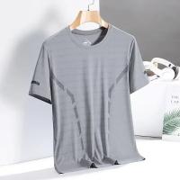 Camiseta De Hombre Para Verano En Seda De Hielo Con Manga Corta Secado Rápido Malla Deporte Fitness Top Casual Transpirable Ligera Y Moisture Wicking - details 19