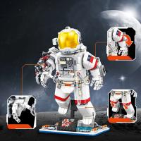 Bloques De Construcción Wandering Earth II Figuras De Astronauta Vehículo Lunar Transportador De Luna Estación Espacial Juguetes Para Niños Regalo - details 4