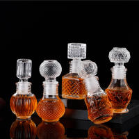 Botella De Licor Mini 50ml Para Whisky Con Tapa De Tornillo Jarra De Perfume Y Miel Hecha a Mano Regalo Para Bodas Y Fiestas - details 3