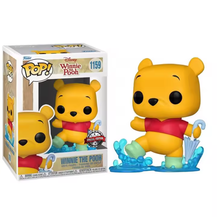 Funko Pop! Winnie The Pooh en la Lluvia Exclusivo, 60127, Nº1159 - 1