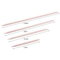 50/100pcs Palillos De Madera Para Cutícula Orange Doble Extremo Herramienta De Arte De Uñas Y Pelos De Pies Para Manicura Y Pedicura - details 3