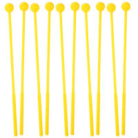 10pcs Palos De Batería Para Lengüeta Niños Performance En Escenario Palos De Marimba De Plástico Para Percusión Instrumentos Musicales Principiantes - details 4