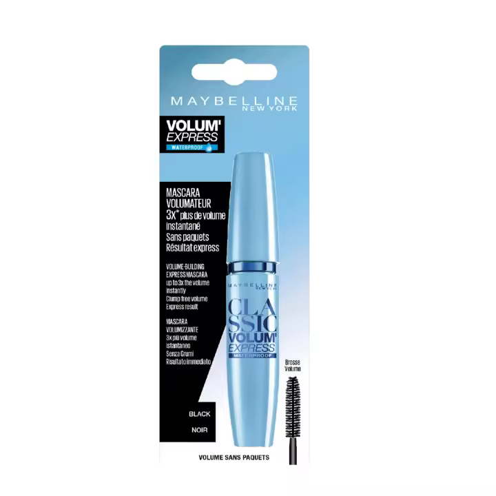 MAYBELLINE VOLUM EXPRESS WATERPROOF BLACK - 1