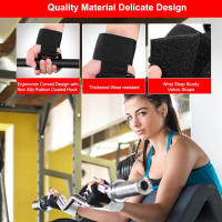 2-Pack De Gancho Para Muñeca De Acero Inoxidable Con Mango Suave Para Levantamiento De Pesas Pull-Ups Y Entrenamiento De Fuerza Soporte Horizontal Para Barra - details 3