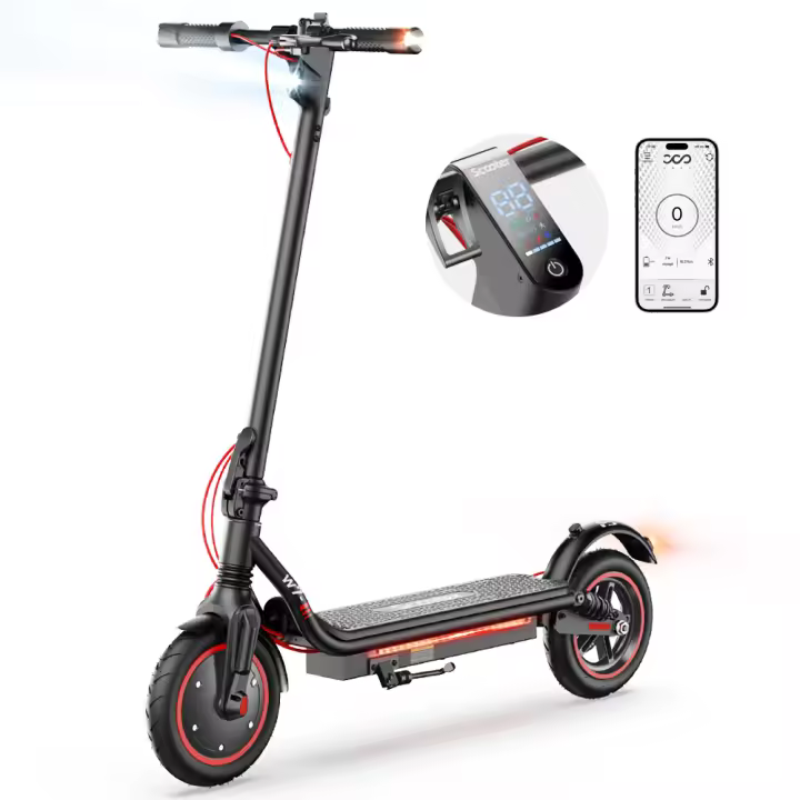 Patinetes Electricos Adultos iScooter W7 350W 8.5" 36V7.8Ah Batería Máxima Alcance 25 Km Potente para Adultos - 1