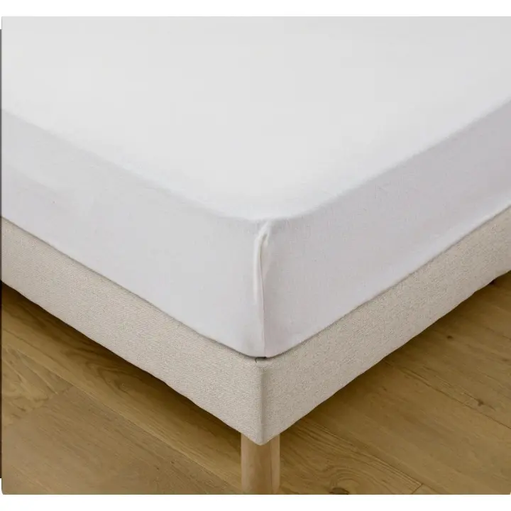 (🇪🇸) JIMÉNEZ®️ - COFLOR SPAIN®️ 2 Productos - Funda de Colchón de Microfibra Transpirable, blanca con Cremallera en (L) tacto muy suave / Sábana bajera protector de colchón impermeable 100% algodón. DISEÑADO Y FABRICADO EN ESPAÑA. Jimenéz Home. - 1