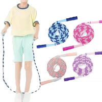 Cuerda De Saltar Ajustable De 2.8m Con Juego De Bambú Y PVC Suave Para Niños Equipo Deportivo Para Perder Peso No Se Enreda Fácilmente - details 1