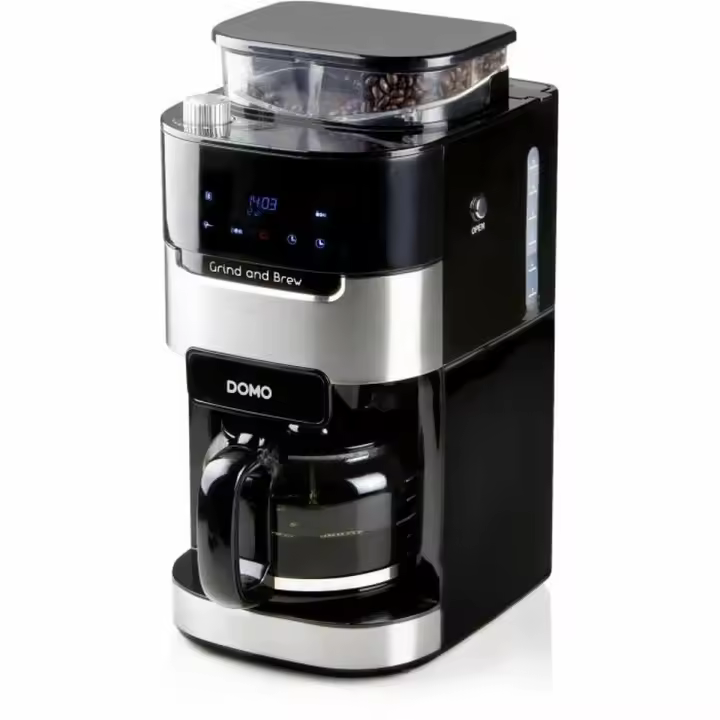 Cafetera de Goteo DOMO DO721K 1,5 L Negro - 1