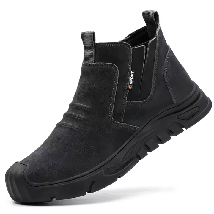 Botas De Trabajo Con Punta De Acero Anti-Pinchazos Indestructibles Para Hombre Zapatos De Seguridad Para Exteriores - 1