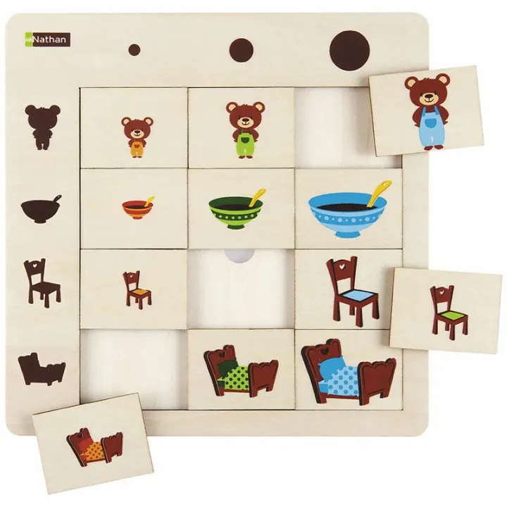 Puzzle de lógica Tamaños - 1