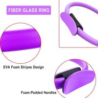 Anillo De Yoga Para Fitness Y Pilates Resistencia Elástica Ejercicio En Casa Mujer Niña Círculo De Yoga Gimnasio Trabajo De Músculos - details 6