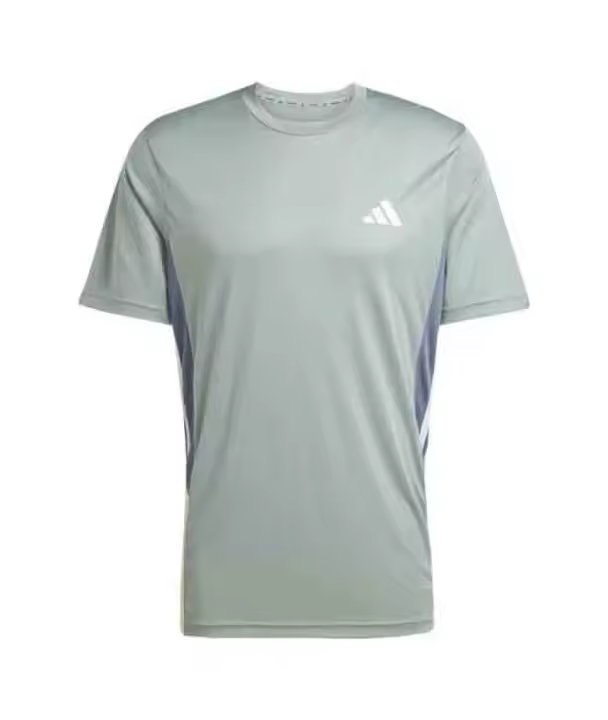Adidas Train Essentials ColorBlock Tee Camiseta Fitness Hombre verde - 1