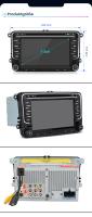 AWESAFE inalámbrico CarPlay Android Auto Radio para VW, POLO, GOLF, PASSAT B7, Skoda, Seat coche reproductor multimedia GPS 2 din autoradio volante controles RDS Bluetooth - details 20