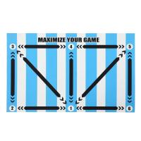 Alfombra De Entrenamiento De Fútbol Gruesa 60x90cm Duradera Antideslizante Plegable Para Niños Y Adultos Para Interior Y Exterior - details 26
