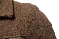 MOV Chaqueta patchwork de otoño/invierno para hombre, chaqueta informal de lana de cordero para hombre - details 11