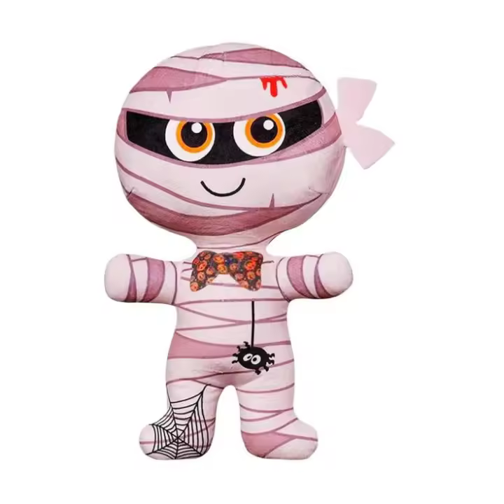 Muñecos de peluche de momia de 30 cm, peluche de momia de terror para Halloween, muñeco de peluche de momia, monstruo de peluche - 1