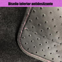 Juego de 4 Alfombras Para Coche, Alfombrillas Universales para Coche,Antideslizantes y Resistentes - details 1