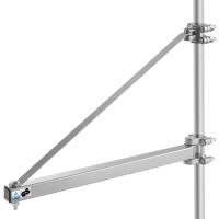 Brazo de Soporte del Polipasto Arebos - Soporte de Brazo de Grúa Eléctrico - Brazo Oscilante del Polipasto - Rango de Giro 180° - Carga Máxima 1000 Kg - details 16