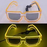 Gafas LED Iluminadas 1PC Gafas De Noche Para Fiesta Suministros De Brillo Para Niños Y Adultos Favoritos De Fiesta - details 26