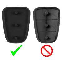 Ociodual Botonera para Carcasa Llave de Mando 3 Botones Negro Compatible con Hyundai y Kia - details 3