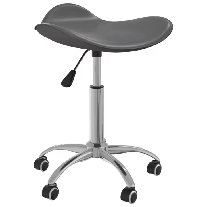 vidaXL Taburete de Salón de Belleza de Cuero Sintético Trabajo Asiento Color Blanco,  Gris, y mas - 1