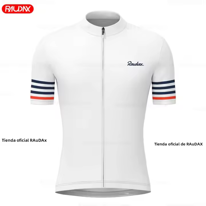 Raudax Camiseta De Ciclismo Para Hombre Ropa De Bicicleta Deportiva Transpirable Secado Rápido Con Bolsillos Reflectante Verano Triatlón - 1