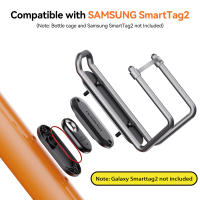 Soporte Impermeable IPX8 Para Rastreador De Bicicleta GPS SmartTag2 Con Caja Oculta Debajo De La Caja De Botellas Compatible Con Galaxy Smart Tag2 - details 4