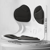 Cojín De Silla Ergonómico Para Corrección De Postura Con Soporte Lumbar Ajustable Y Almohadilla Lumbar Mejora El Comfort Del Asiento - details 5