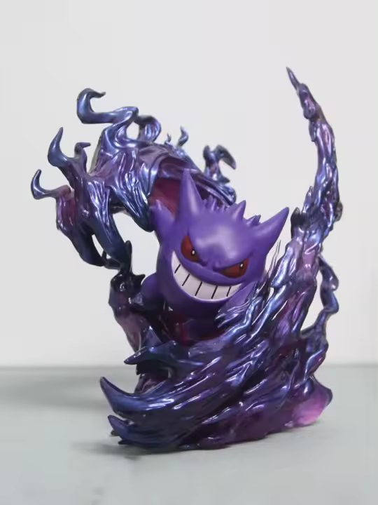 Figura De Acción Pokemon Gengar Fantasma 18cm PVC Coleccionable Juguete Kawaii Decoración De Escritorio Regalo De Cumpleaños Para Adolescentes Y Adultos - 1