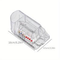 Caja De Almacenamiento Para Manicura 1PC Cabeza De Trituración De Tungsteno Con Base De Escritorio Cepillo De Uñas Y Drit Bit Para Acrílico De Estudio - details 4