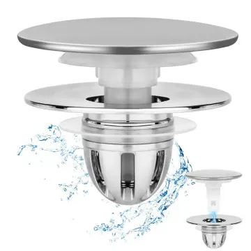 Pack De 2 Tapones De Silicona Antiolor Para Desagüe De Suelo - Sellado Universal Ajustable (Cocina, Baño, Lavandería)