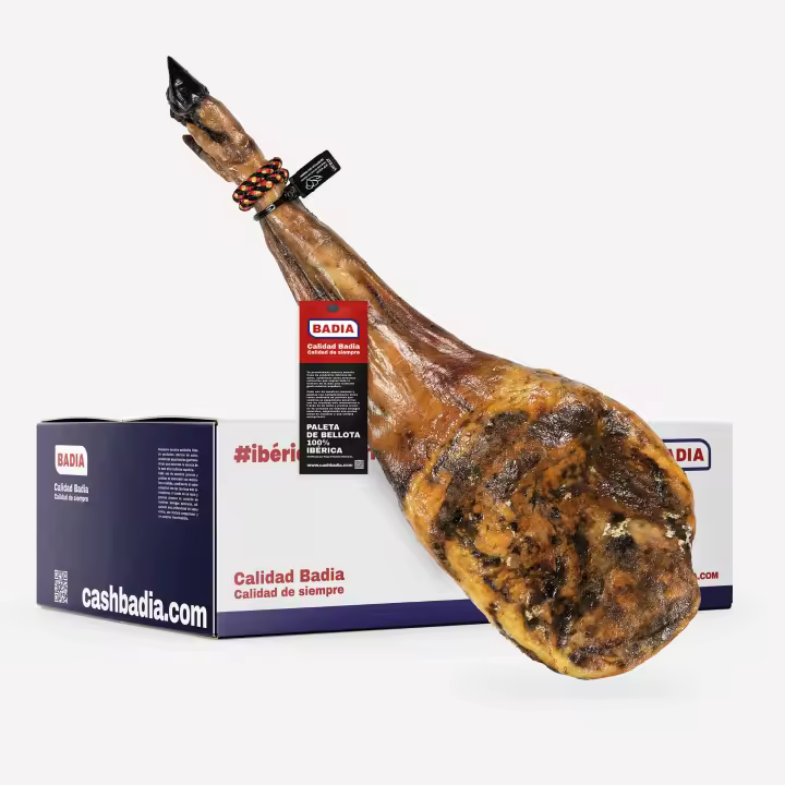 Paleta de bellota 100% ibérica BADIA. Paleta ibérica de bellota 100% ibérica. Desde 4,5 kg a 6,5 kg - 1