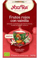 Té Frutos Rojos con Vainilla | Packs 2 |  Yoga fácil para relajarse | 17 bolsitas de infusión | YogiTea - details 1