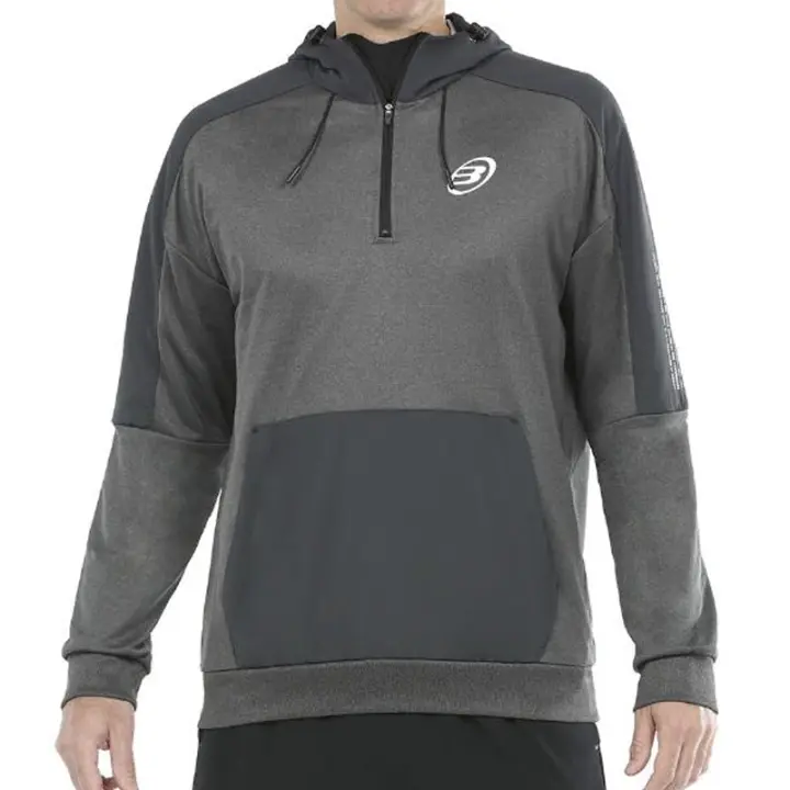 Sudadera Bullpadel Monteor Grafito Vigore - 1