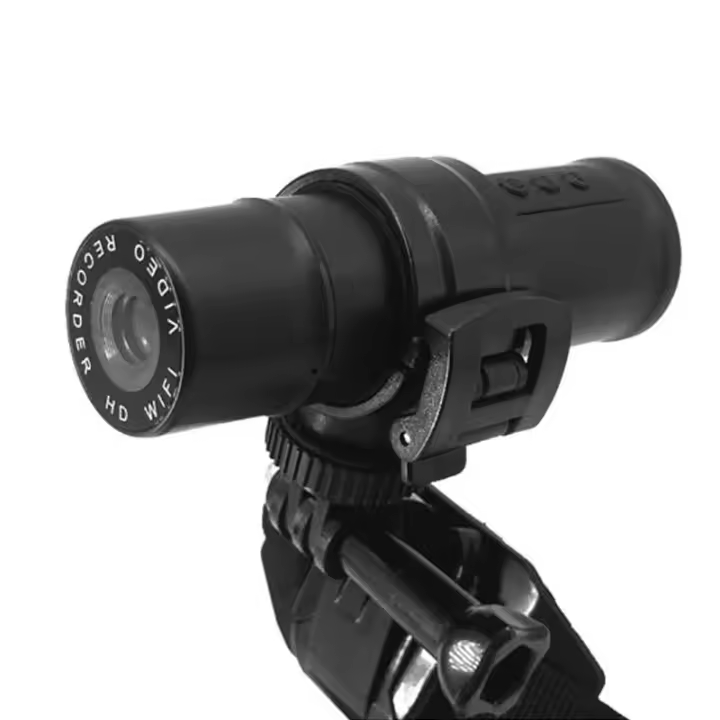Cámara De Bicicleta De Montaña 1080P HD DVR Para Motocicleta Registador De Conducción Camara Para Casco Exterior Carga Removible Hasta 128G - 1