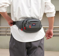 Bolsa De Cintura Para Deportes Al Aire Libre Para Hombres Impermeable Multifuncional Bandolera Ajustable Para Montañismo Y Correr - details 7