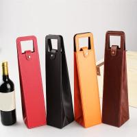 Bolsa De Líquido Para Botella De Vino Ecológica De Cuero Sintético Reutilizable Para Almacenamiento Y Regalo De Fiesta - details 1