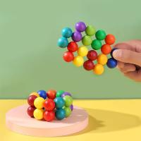 Juguete Educativo Para Niños Juego De Puzzle 3D Colorido DIY Fomenta La Creatividad Y El Desarrollo Cerebral Juguetes Educativos Para Niños - details 4