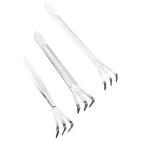 Rake De Acero Inoxidable Para Raíces De Bonsái Con 3 Puntas Herramienta De Jardinería Para Transplantación Y Suavizar La Tierra - details 0