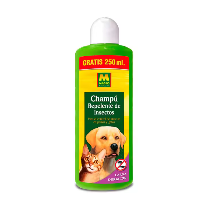 MASSO GARDEN Champu Repelente de Insectos para Mascotas 1 L. - 1