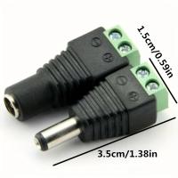 5 Pares De Adaptadores De Conector Para Tira De Luces LED 5050 3528 Suministro De Energía DC 12V Terminal De Conexión - details 3